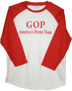 GOP America's Home Team Baseball Tee